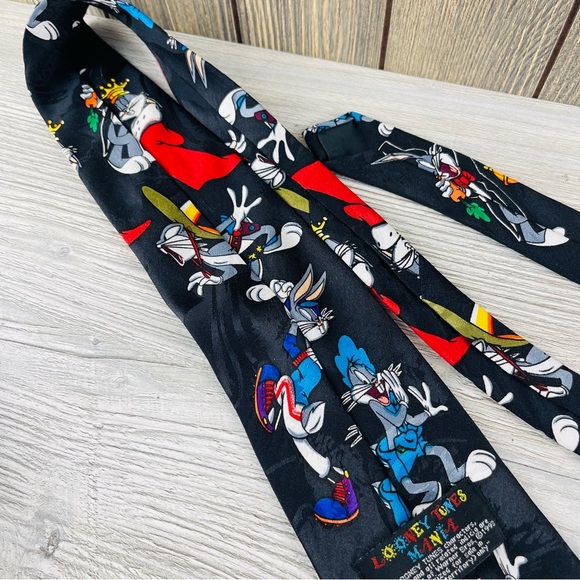 Looney Tunes Mania Vintage Bugs Bunny Tie - Picture 14 of 14